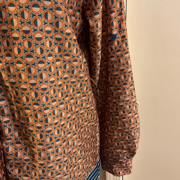 ☀️ Collective Concepts Roll Tab Shirt Dress Size Small - Picture 4 of 6